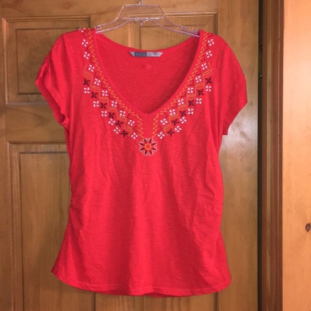 💥Athleta embroidered shirt💥